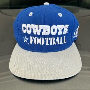 Vintage NFL Pro Line Authentic Dallas Cowboys Football Hat Cap 90s Snapback